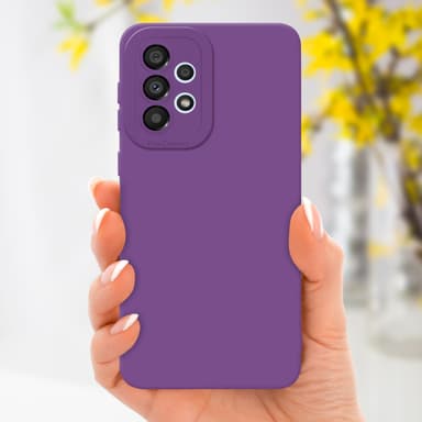 Samsung Galaxy A72 4G / 5G Skal Fodral Case (Lila)