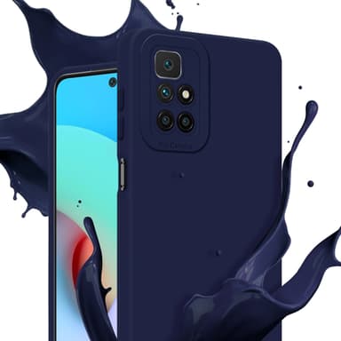 Xiaomi RedMi 10 Skal Fodral Case (Blå)