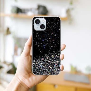 iPhone 15 PLUS Skal Fodral Case (Svart)