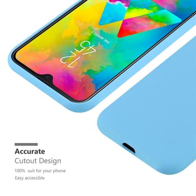 Skal Samsung Galaxy M20 Fodral Case (Blå)