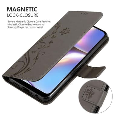 Samsung Galaxy A10s / M01s Plånboksfodral Skal (Grå)