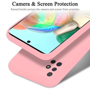Samsung Galaxy A51 4G / M40s Skal Fodral Case (Rosa)
