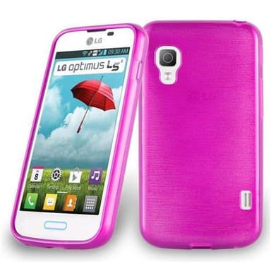 LG L5 II (2. SIM) Skal Fodral Case (Rosa)