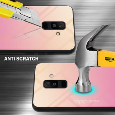 Samsung Galaxy A6 PLUS 2018 Skal Fodral Case (Svart)