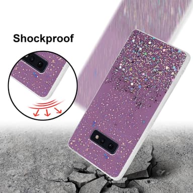 Samsung Galaxy S10e Skal Fodral Case (Lila)