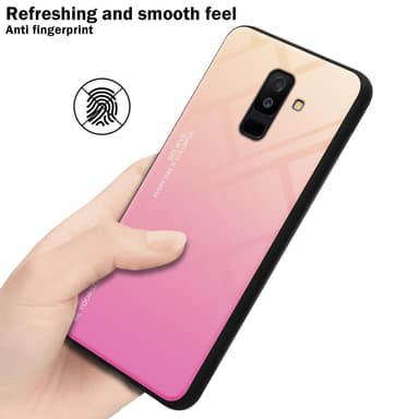 Samsung Galaxy A6 PLUS 2018 Skal Fodral Case (Svart)