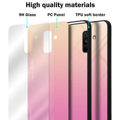 Samsung Galaxy A6 PLUS 2018 Skal Fodral Case (Svart)