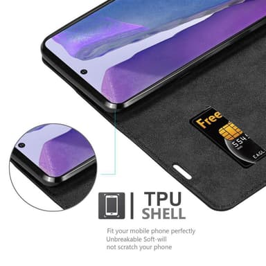 Samsung Galaxy NOTE 20 Skal Fodral Case (Svart)