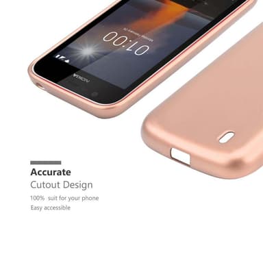 Skal Nokia 1 2018 Fodral Case (Rosa)
