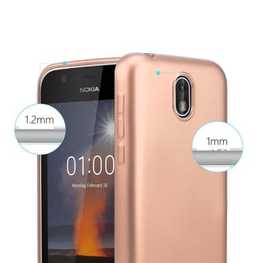 Skal Nokia 1 2018 Fodral Case (Rosa)