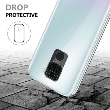 Skal Xiaomi RedMi NOTE 9 Fodral Case (Genomskinlig)