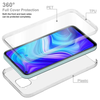 Skal Xiaomi RedMi NOTE 9 Fodral Case (Genomskinlig)