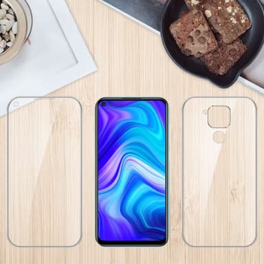 Skal Xiaomi RedMi NOTE 9 Fodral Case (Genomskinlig)