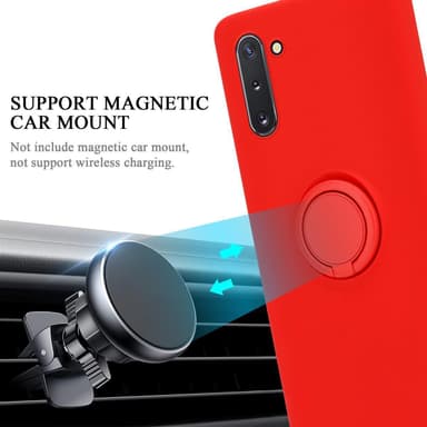 Skal Samsung Galaxy NOTE 10 Fodral Case (Röd)