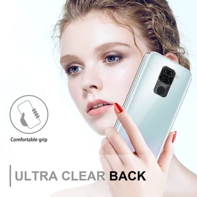 Skal Xiaomi RedMi NOTE 9 Fodral Case (Genomskinlig)