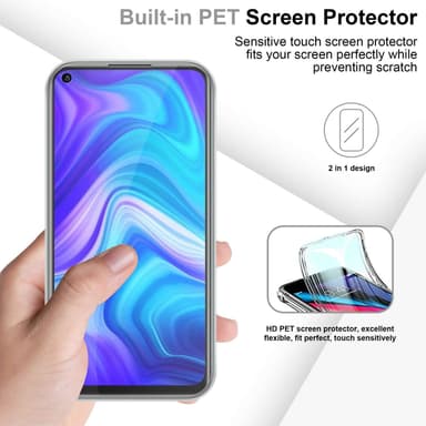 Skal Xiaomi RedMi NOTE 9 Fodral Case (Genomskinlig)