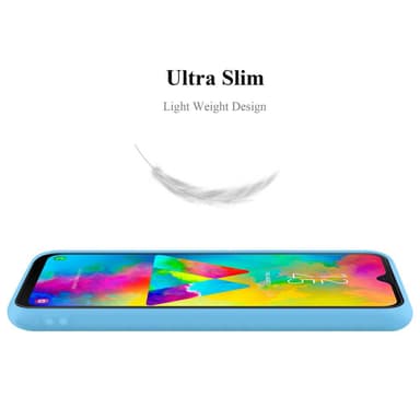 Skal Samsung Galaxy M20 Fodral Case (Blå)
