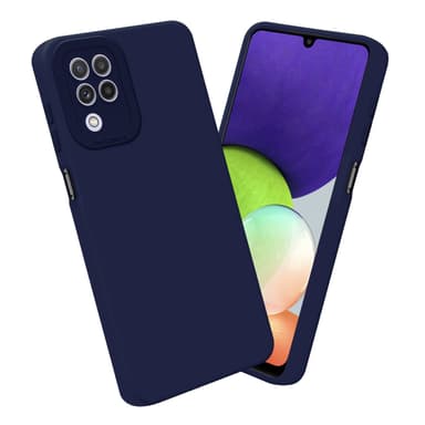 Samsung Galaxy A22 4G Skal Fodral Case (Blå)