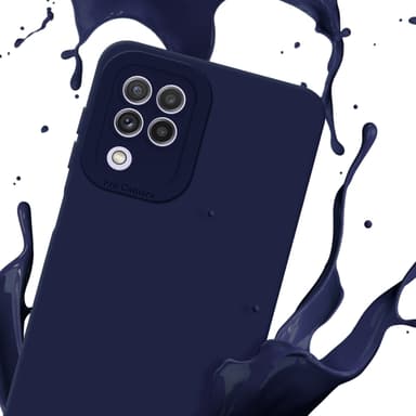 Samsung Galaxy A22 4G Skal Fodral Case (Blå)