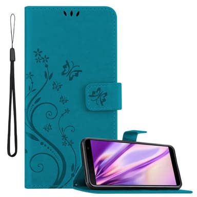 Samsung Galaxy J4 PLUS Plånboksfodral Skal (Blå)