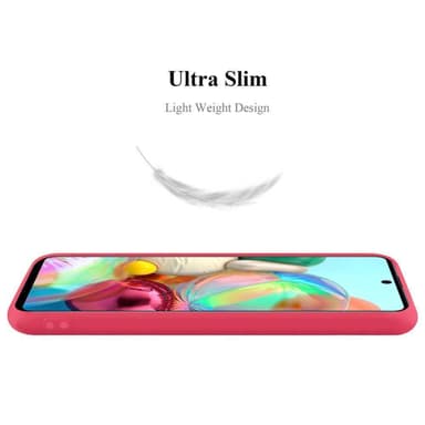 Skal Samsung Galaxy A71 4G Fodral Case (Röd)