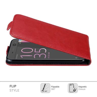 Sony Xperia XA ULTRA Flipfodral Skal (Röd)