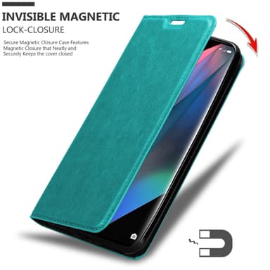 Oppo FIND X3 PRO Skal Fodral Case (Turkos)