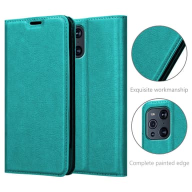 Oppo FIND X3 PRO Skal Fodral Case (Turkos)