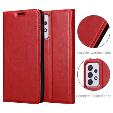 Samsung Galaxy A33 5G Skal Fodral Case (Röd)