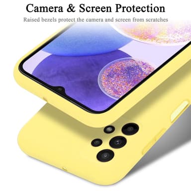 Samsung Galaxy A23 4G / 5G Skal Fodral Case (Gul)