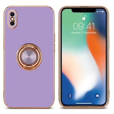 iPhone XS MAX Skal Fodral Case (Lila)