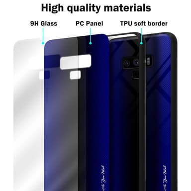 Samsung Galaxy NOTE 9 Skal Fodral Case (Lila)