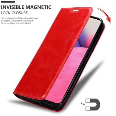 Samsung Galaxy A33 5G Skal Fodral Case (Röd)