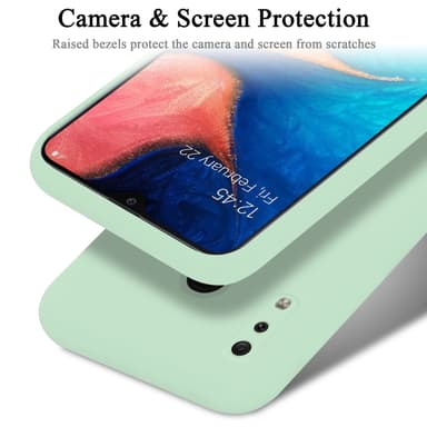 Samsung Galaxy A20 / A30 / M10s Skal Fodral Case (Grön)