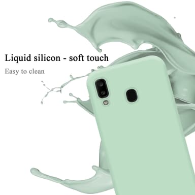 Samsung Galaxy A20 / A30 / M10s Skal Fodral Case (Grön)