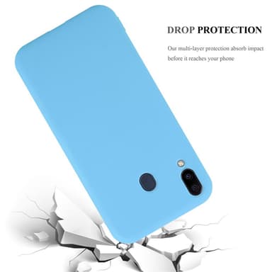 Skal Samsung Galaxy M20 Fodral Case (Blå)