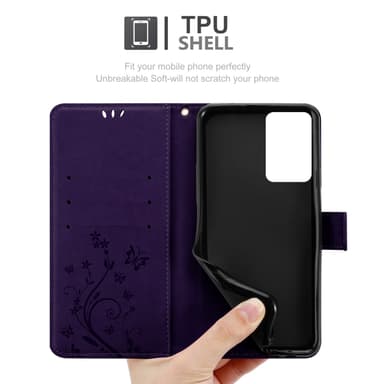 OnePlus Nord CE 2 5G Plånboksfodral Skal (Lila)
