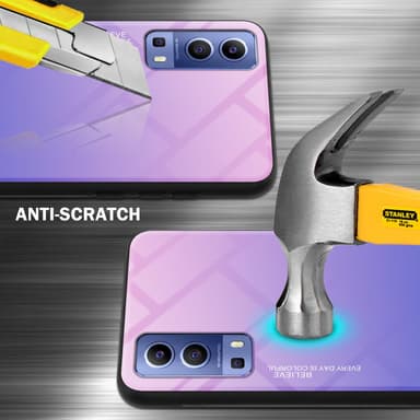 Vivo Y52 5G / Y72 5G Skal Fodral Case (Svart)