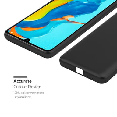 Skal Huawei P30 LITE Fodral Case (Svart)