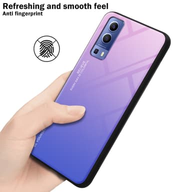 Vivo Y52 5G / Y72 5G Skal Fodral Case (Svart)