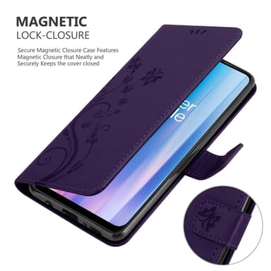 OnePlus Nord CE 2 5G Plånboksfodral Skal (Lila)