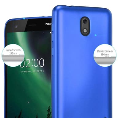 Skal Nokia 2 2017 Fodral Case (Blå)