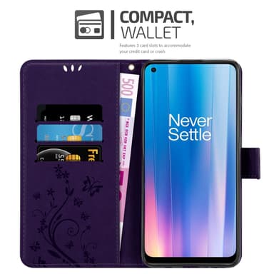 OnePlus Nord CE 2 5G Plånboksfodral Skal (Lila)
