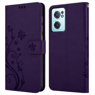 OnePlus Nord CE 2 5G Plånboksfodral Skal (Lila)