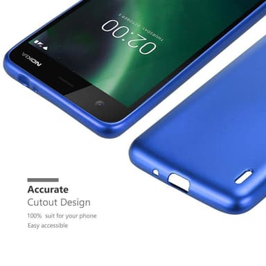 Skal Nokia 2 2017 Fodral Case (Blå)