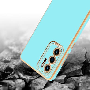 Huawei P40 Skal Fodral Case (Turkos)