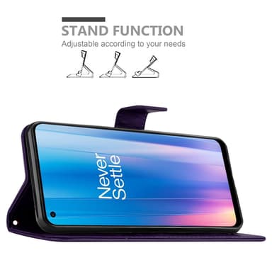 OnePlus Nord CE 2 5G Plånboksfodral Skal (Lila)
