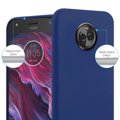 Skal Motorola MOTO X4 Fodral Case (Blå)
