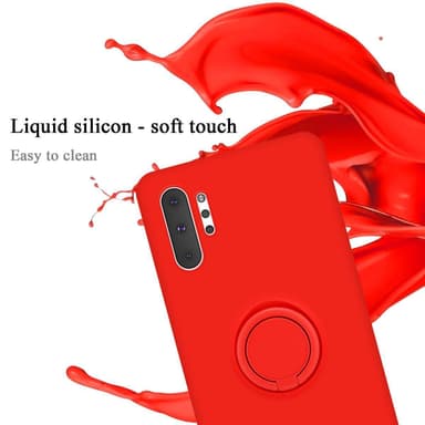 Skal Samsung Galaxy NOTE 10 PLUS Fodral Case (Röd)