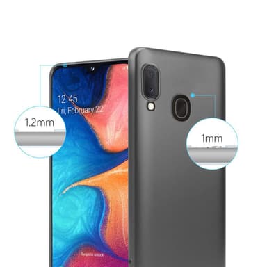 Skal Samsung Galaxy A10e / A20e Fodral Case (Grå)